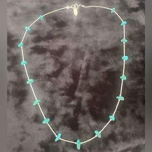 Sterling Silver Turquoise Necklace